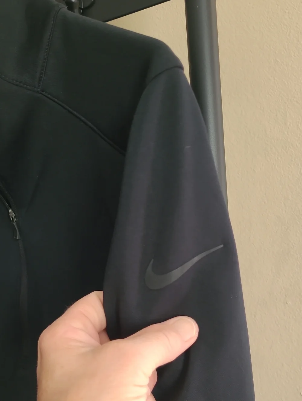 Nike Black Dri-FIT Women's Quarter-Zip Performance Jacket